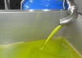 Oil outlet from the separator after the final pressing